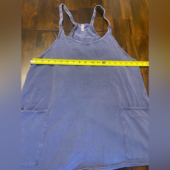 NWOT Free People Movement Hot Shot Mini Dress “Blue Indigo “ Small - Picture 4 of 6